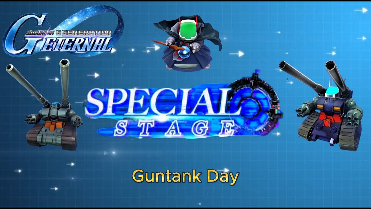 SD Gundam G Generation Eternal Mini Event 2 Special Stage Guntank Day