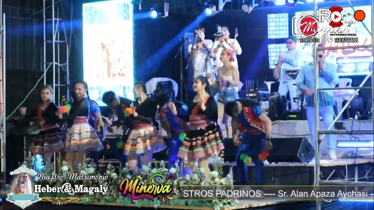 Agrupación Minerva- Mix Huaycheños en vivo Lampa 