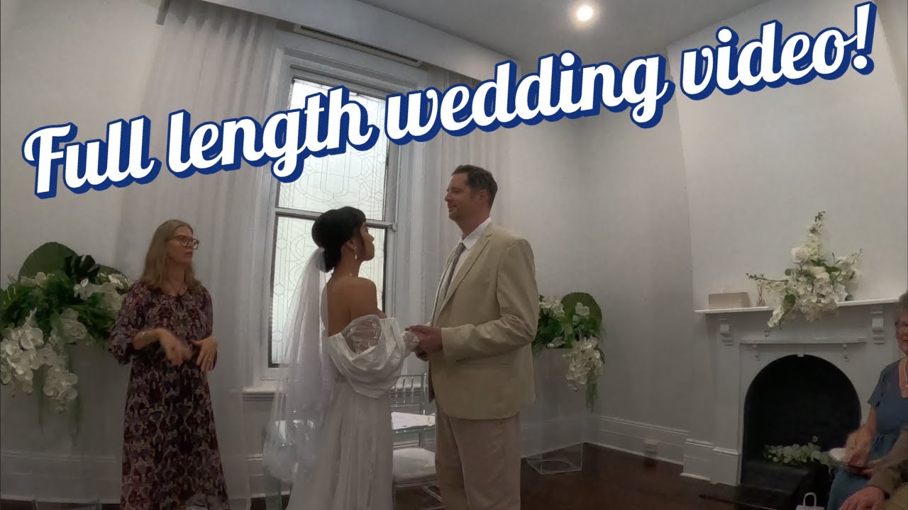 Yen & Darren's Beautiful Perth Wedding | Northbridge Marriage Ceremony 🌞🇦🇺🇹🇼
