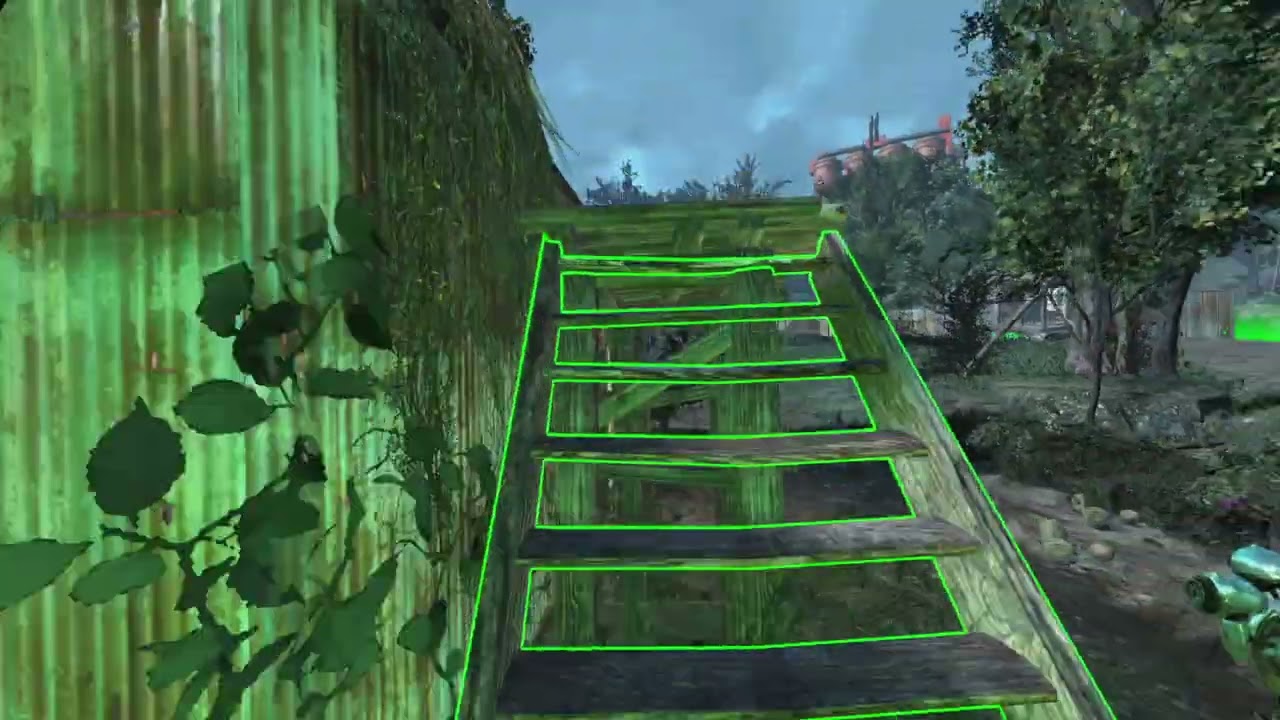 We build are defenses for home [ Fallout 4 Vr Modded ] (40)