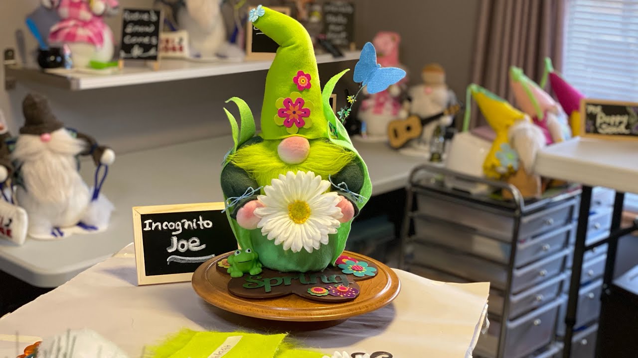 DIY Spring time Gnome ~ Incognito Joe ~ Lots of dollar store supplies ~ See Description ~ Fun & Easy