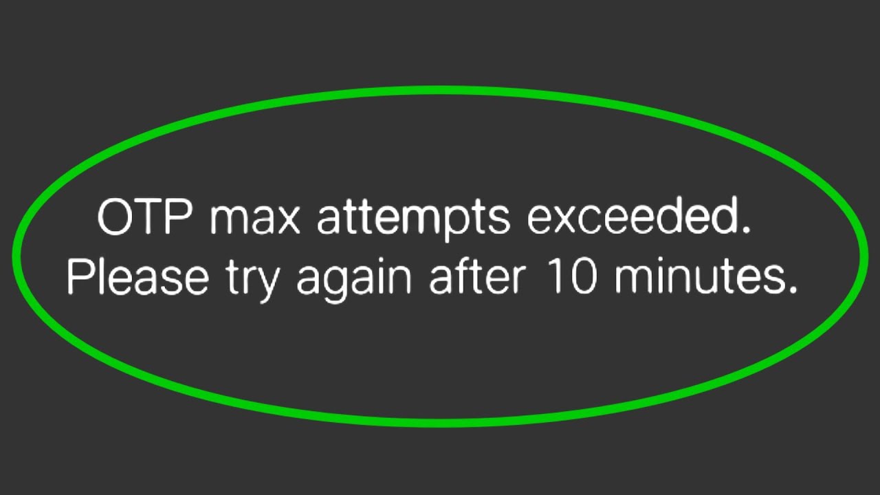 JioTV Fix OTP max attempts exceeded. Please try again Problem Solve