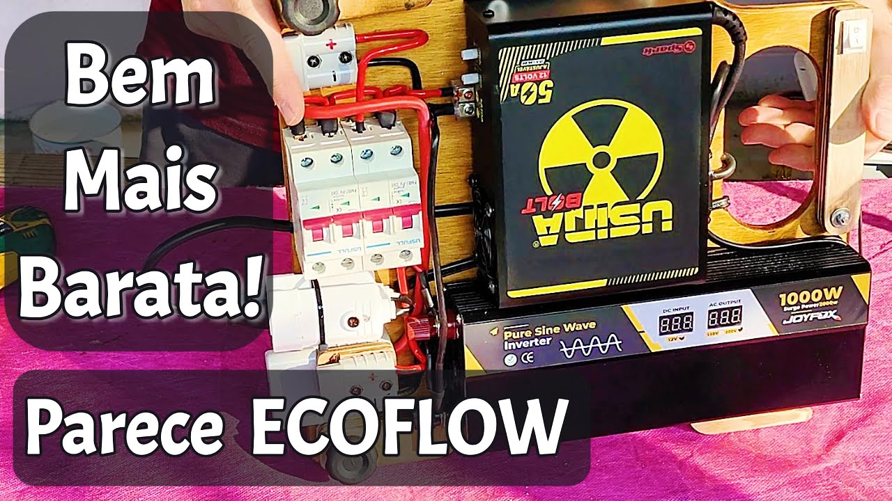 Montei a Minha ECOFLOW