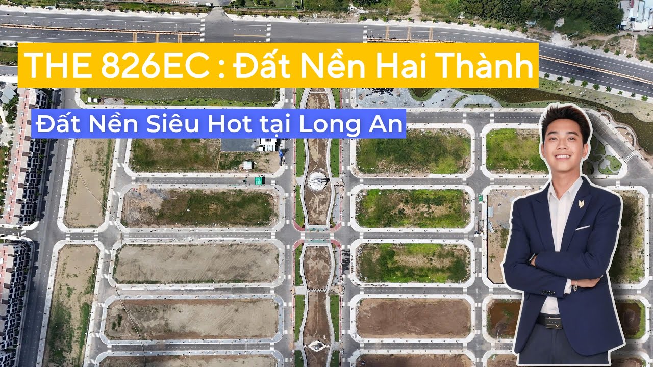 THE826EC : Đất Nền Cần Giuộc Long An THE 826EC của CĐT Hai Th&agrave;nh liệu c&oacute; thực sự thu h&uacute;t?
