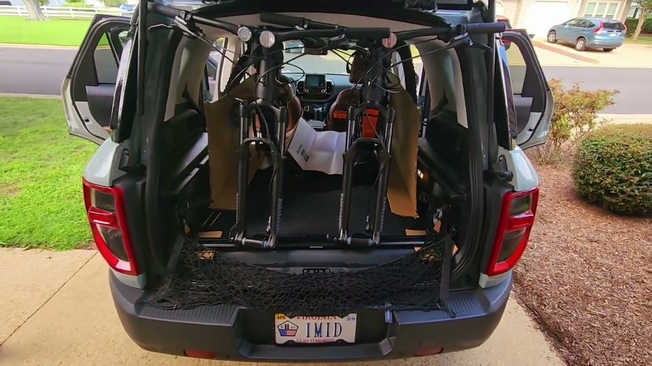 Bronco Sport 2022-2025: Inside Cabin Bike Rack System