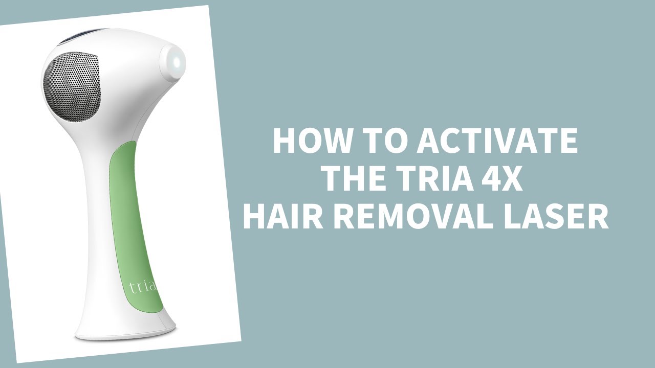 How to activate the Tria 4X Hair Removal Laser #triabeauty