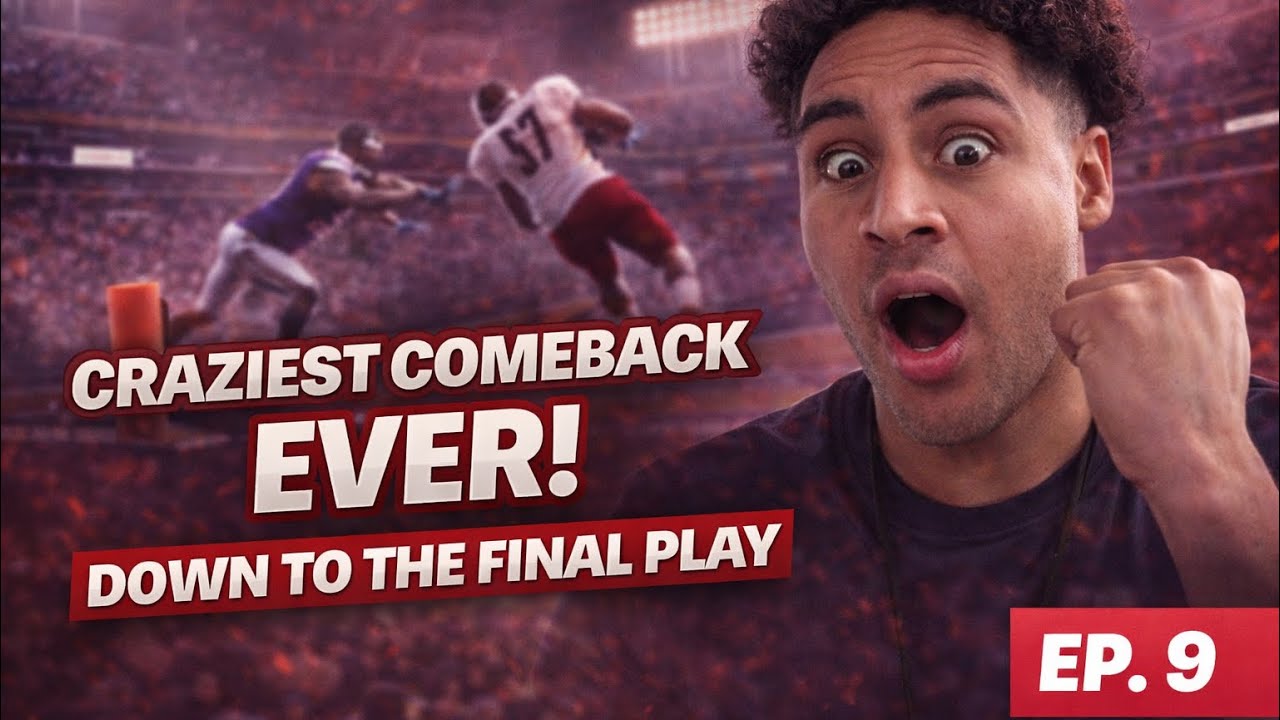 CRAZIEST COMEBACK EVER?! Down To The Final Play… | College Football 26 Samurai Dynasty Ep. 9