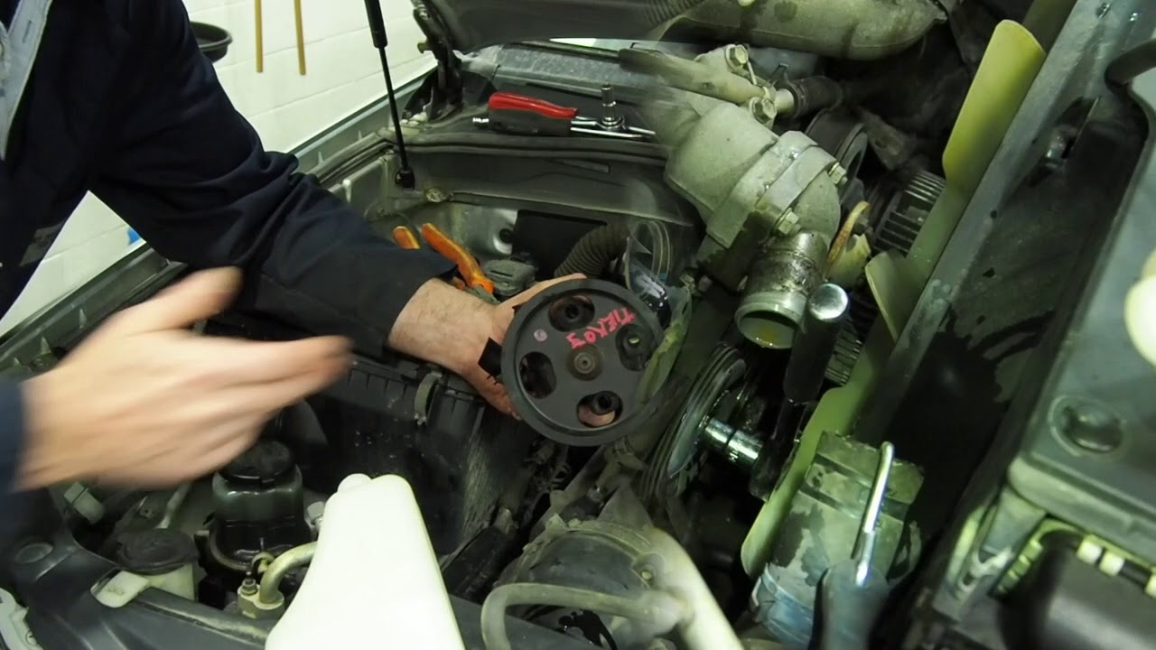 2006 Toyota 4-Runner Power Steering Pump Replacement
