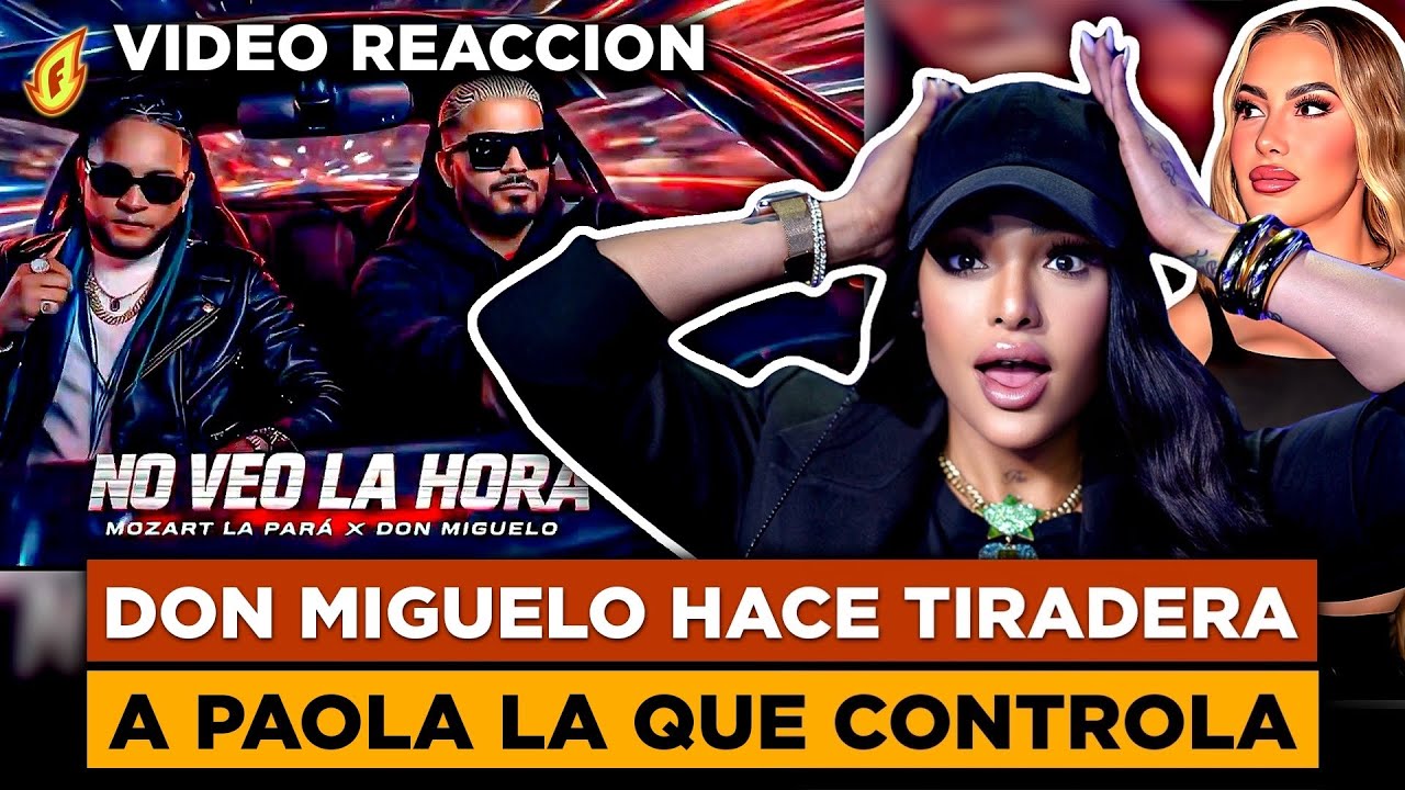PAOLA LA QUE CONTROLA REACCIONA A TIRADERA QUE LE HIZO DON MIGUELO (MOZART HUMILLA A ALEXANDRA MVP)