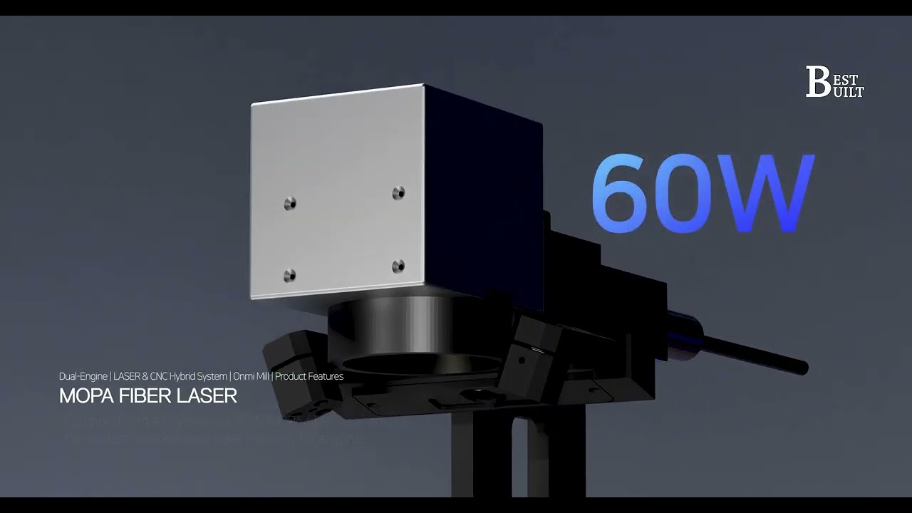 Omni Mill 2026  Dual Engine CNC / Mopa Fiber Laser