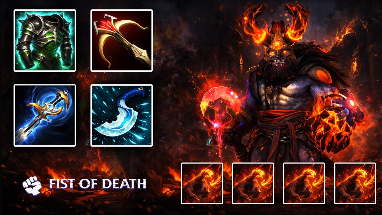 Нестандартный лев на средней линии | Геймплей профессиональных игроков Dota 2