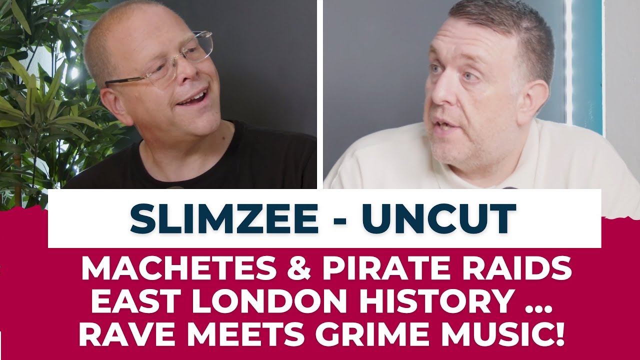 Pirate Radio Raids, Machetes, Mental Health. SLIMZEE The Grime Godfather on Rave Culture & Survival!