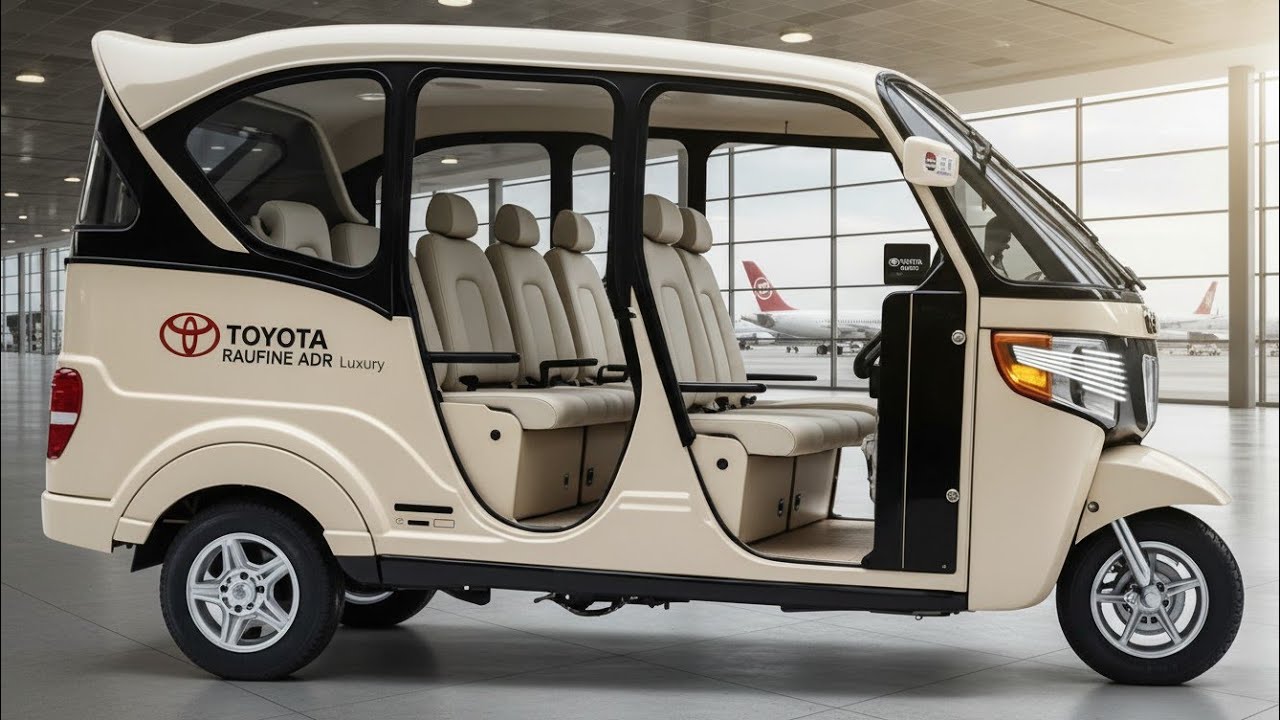 Toyota Rickshaw 2026 El Triciclo Más Moderno del Mundo