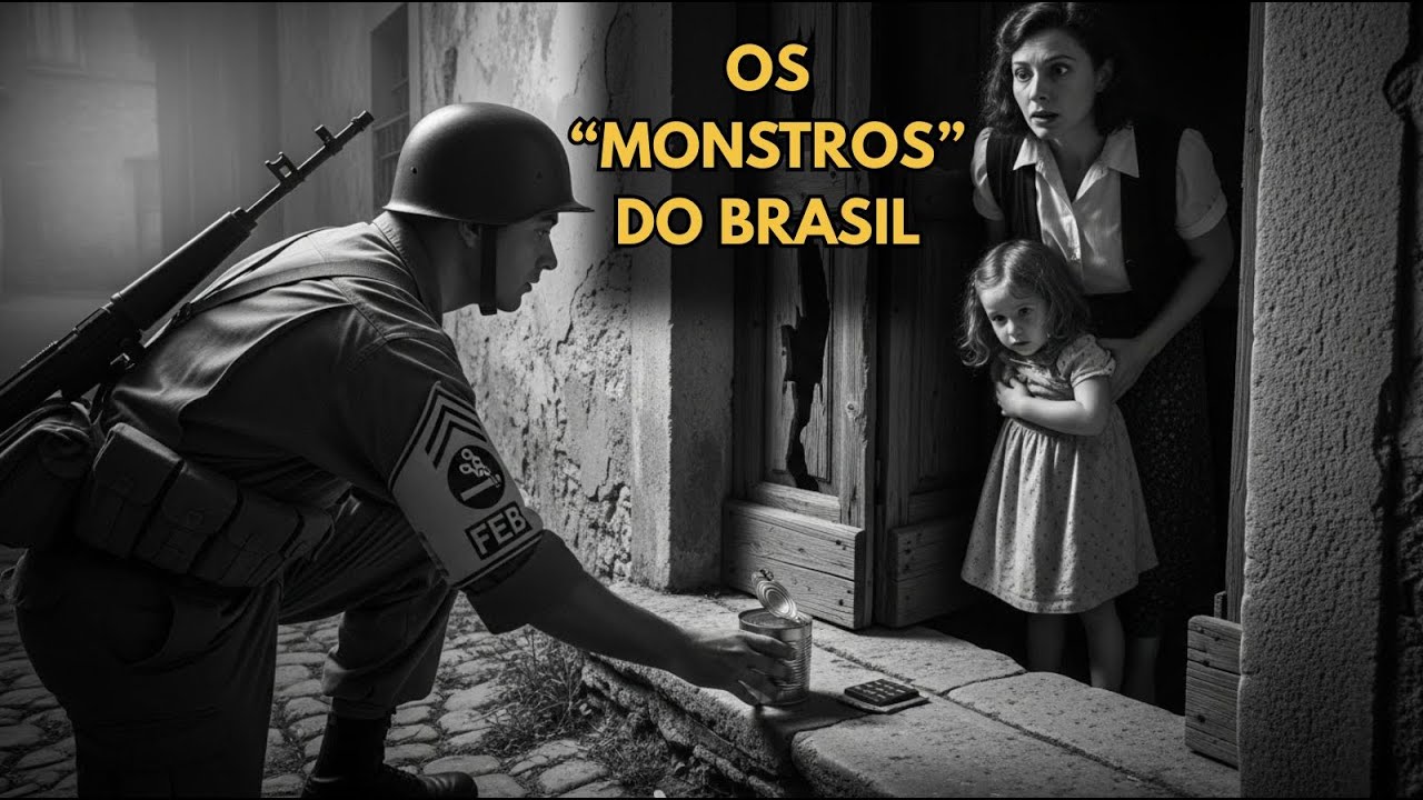 AS ITALIANAS TEMIAM MONSTROS — MAS ENCONTRARAM OS SOLDADOS DO BRASIL