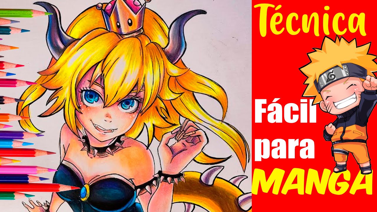 Aprende esta t&eacute;cnica para Manga y notar&aacute;s el cambio! 😊✨