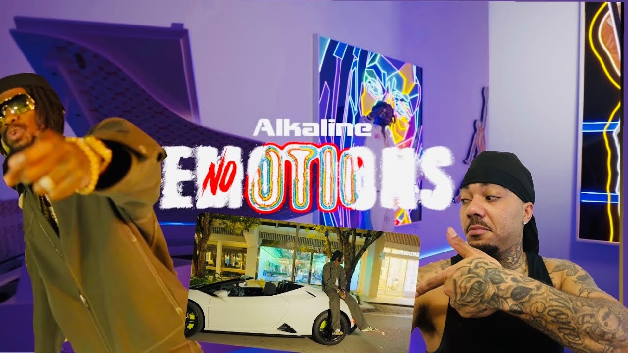 Alkaline - No Emotions (Official Music Video) | Reaction Video 🔥🔥