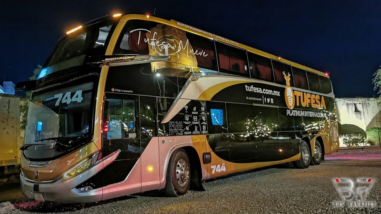 MARCOPOLO G8 1800 DD de TUFESA Platinum Internacional DD