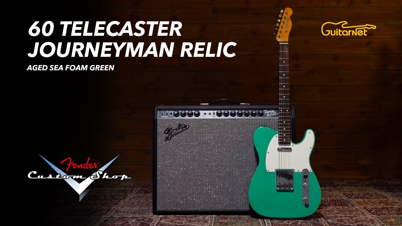 Fender Custom Shop 60 Telecaster® | Journeyman Relic | Aged Sea Foam Green