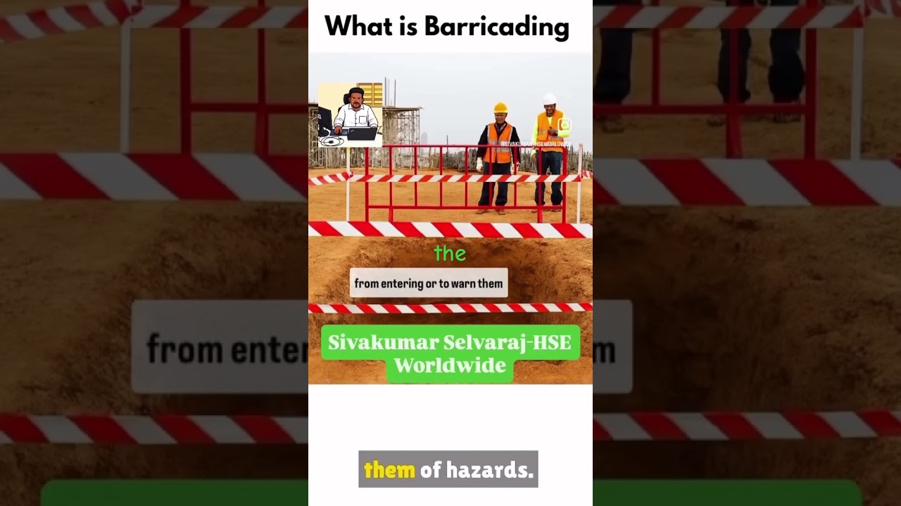 &ldquo;🚧 Barricading Saves Lives | Types of Safety Barricades Explained (Soft vs Hard)&rdquo;