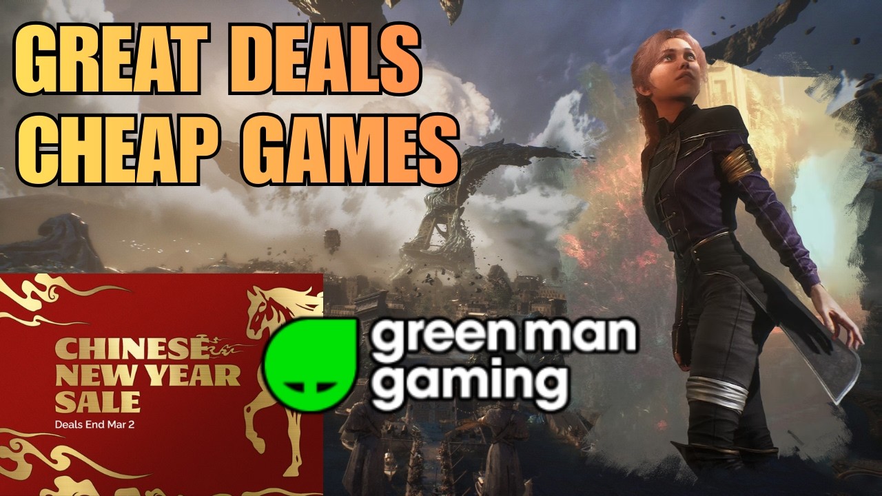 Множество выгодных предложений на компьютерные игры! Распродажа Green Man Gaming к Китайскому Нов...