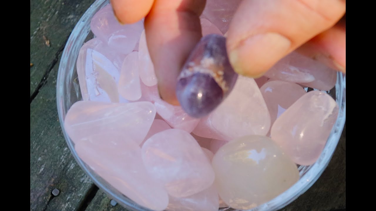 Easy Rock Tumbling Quartz - start to finish