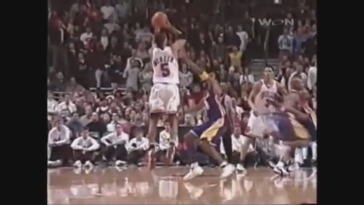 Ron Mercer 28 Points Vs. Lakers, 2001-02.