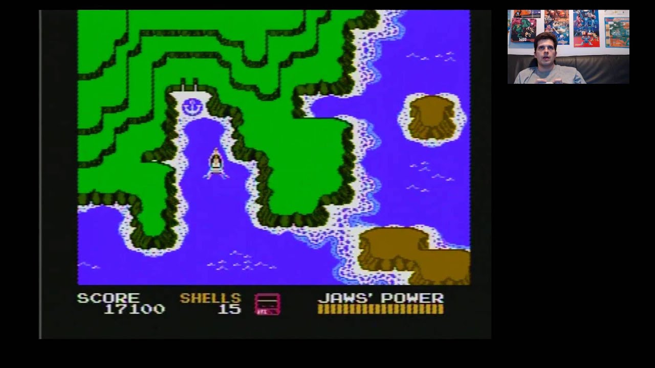 Jaws (NES) Mike Matei Live