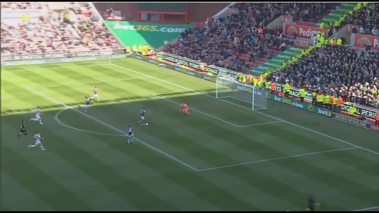 Stoke City 1-3 Aston Villa (2012-13)