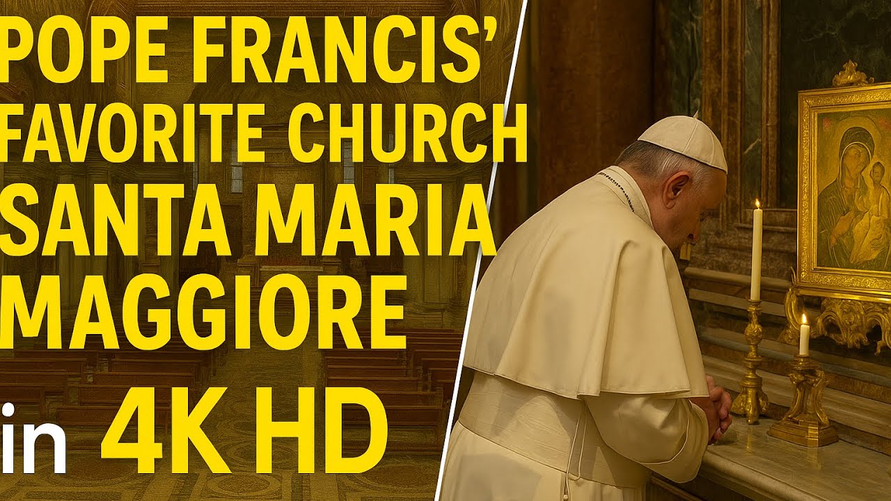 Santa Maria Maggiore in 4K HD: Pope Francis’ Favorite Basilica in Rome.