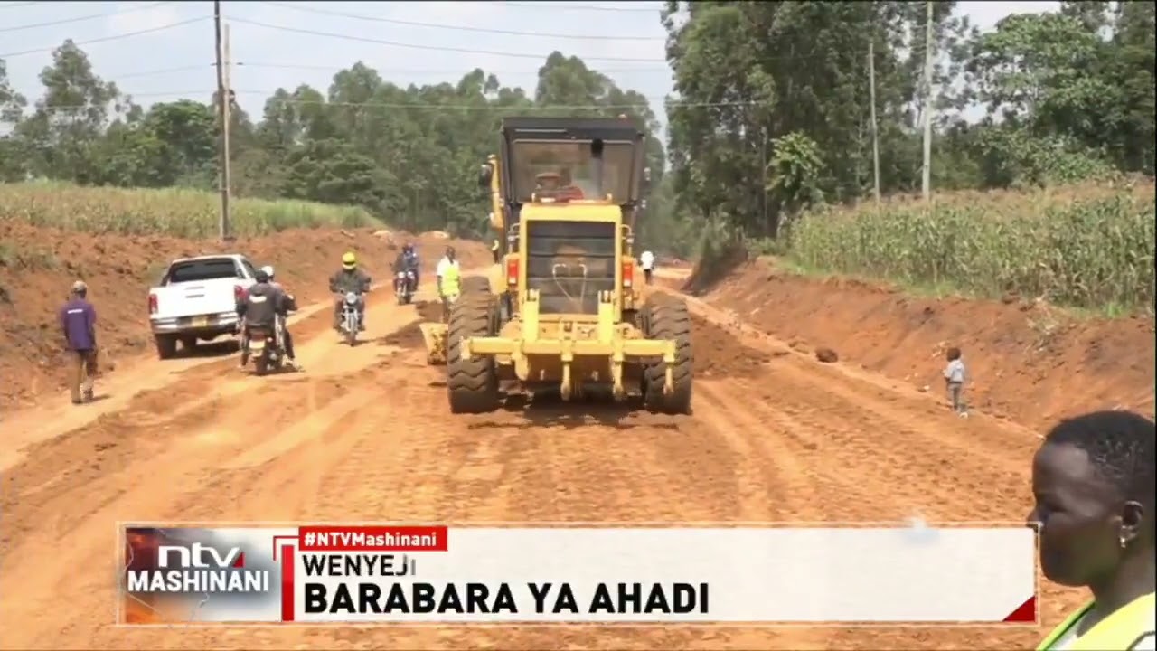 Wakazi wataka barabara kuu ya Kakamega-Navakholo-Musikoma kukamilishwa