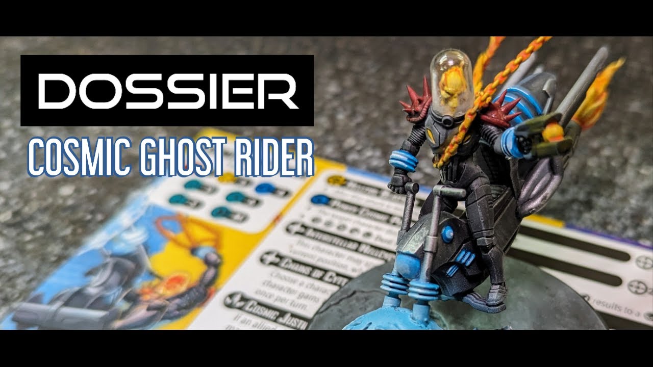 Marvel Crisis Protocol Dossier - Cosmic Ghost Rider