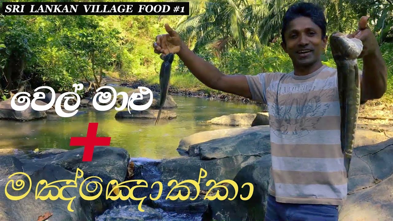 Sri Lankan Village Food #1 | Village Fish Recipe