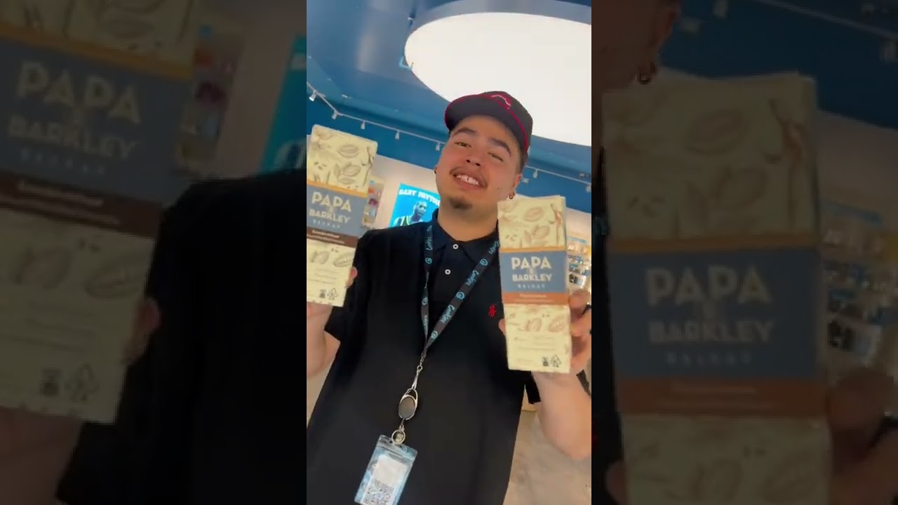 Papa and Barkley The best Infused Chocolate at Cookies Dispensary in Modesto.