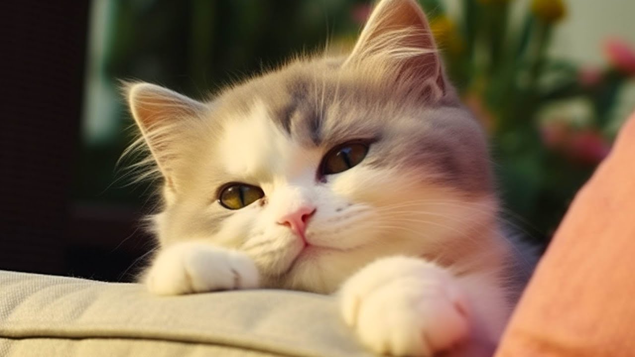 Терапевтическая арфа для расслабления вашего питомца 😽 Расслабляющая музыка для успокоения чувст...