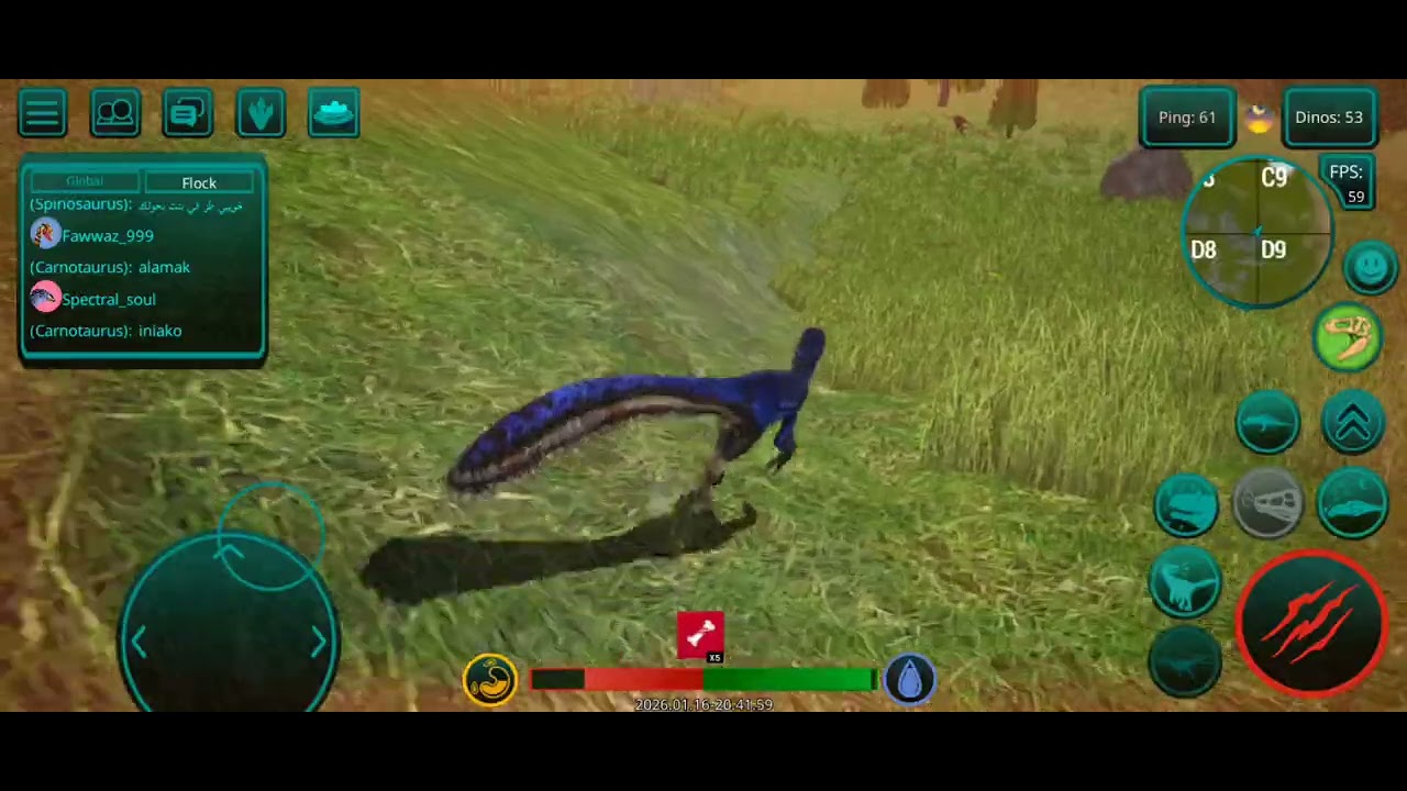 Life of a deinoychus in cursed isle /cursed isle malayalam gameplay 