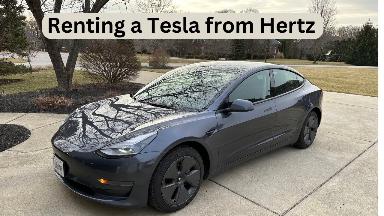 Аренда Tesla Model 3 в Hertz: чего ожидать и сколько это будет стоить.