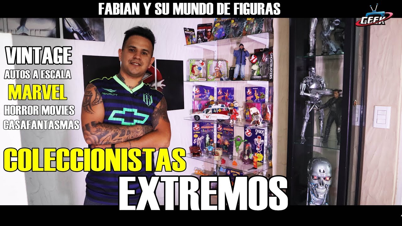 Coleccionistas Extremos Fabian y su mundo de figuras