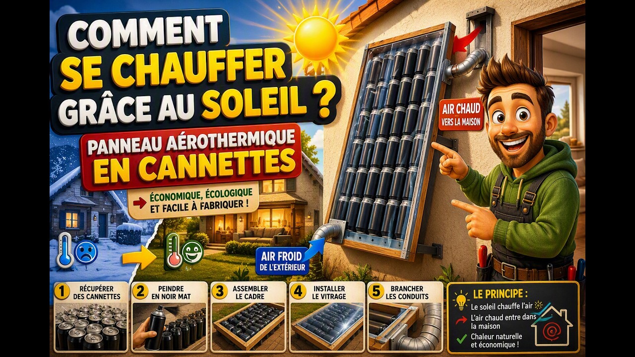 Comment se chauffer grâce au soleil ?