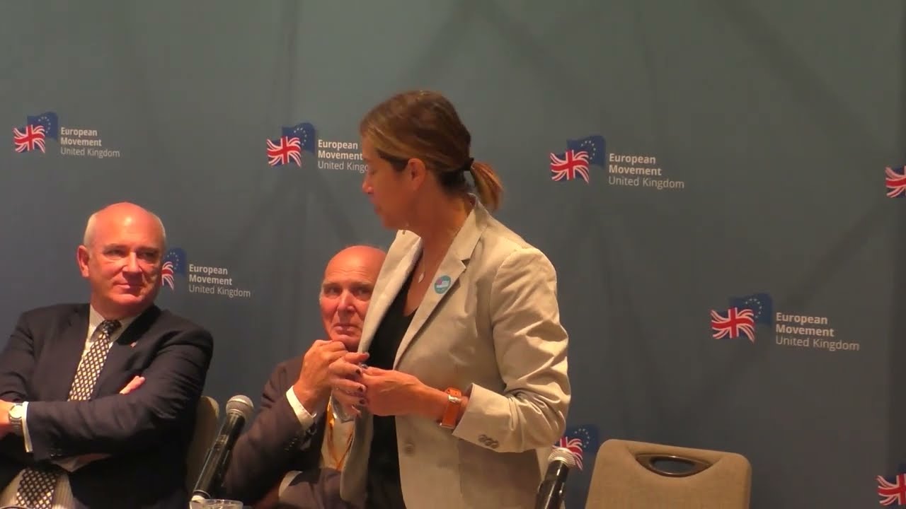European Movement Fringe Event at Liberal Democrat Conference, Bournemouth - 25 September 2023