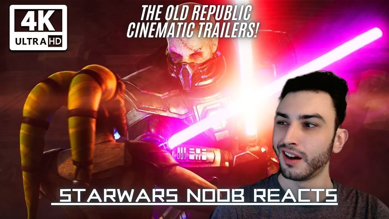 A Star Wars Noob Reacts to - The Old Republic Cinematic Trailers!