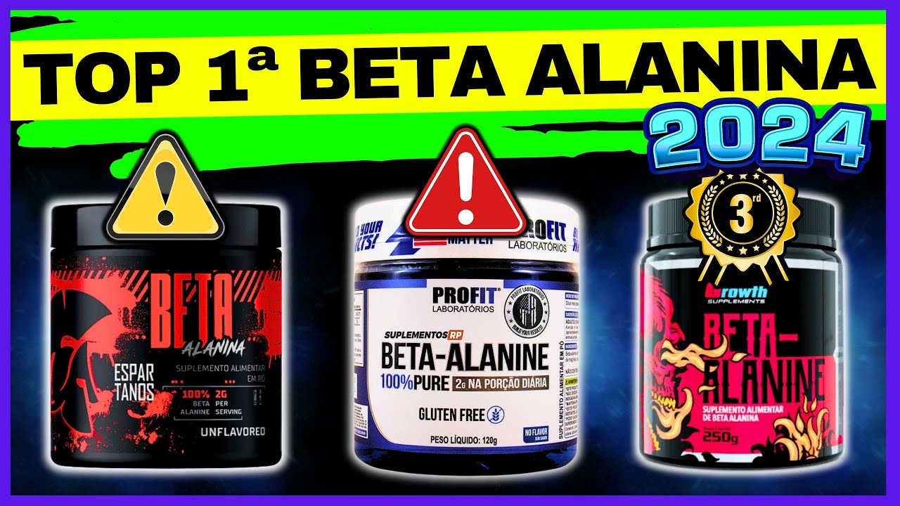 🏆BETA ALANINA PRÉ TREINO TOP10 BETA ALANINA MELHORES MARCAS COM MELHOR CUSTO BENEFÍCIO 2024