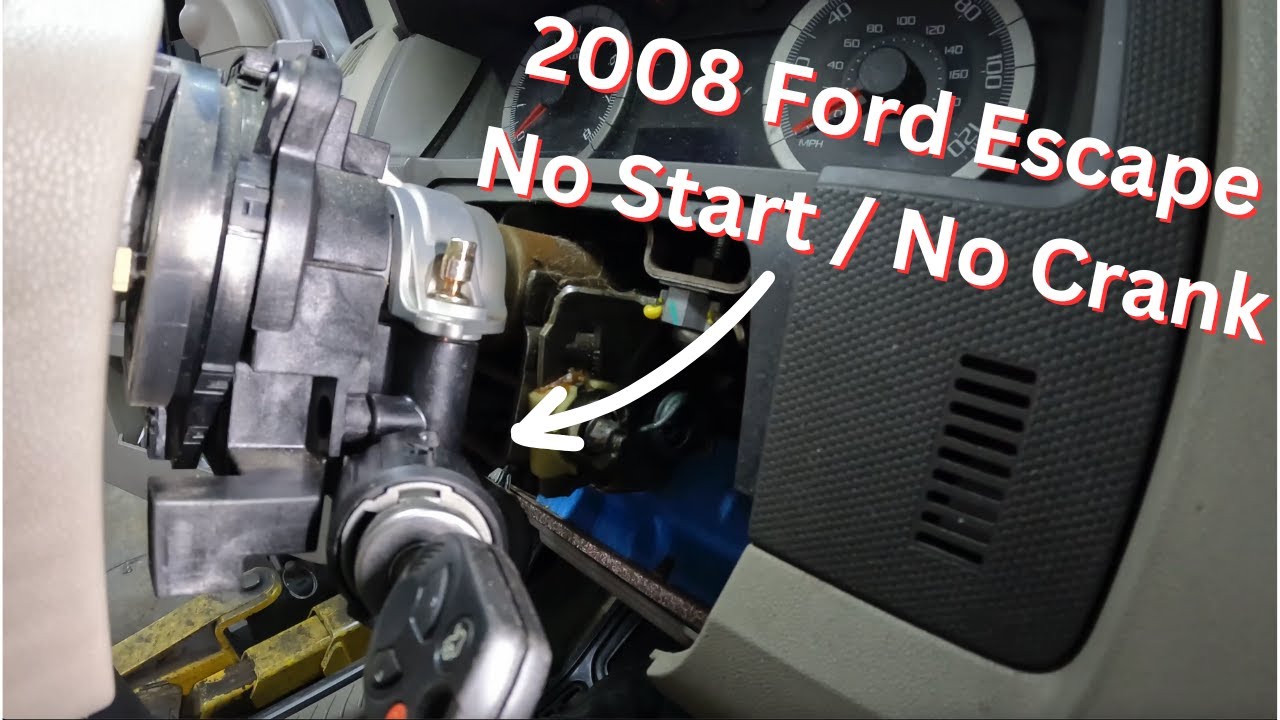 Ford Escape 2008 года выпуска не заводится / не крутит стартер