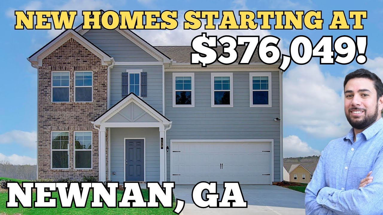 MUST SEE - Atlanta Suburb - Most Affordable New Homes in Newnan GA