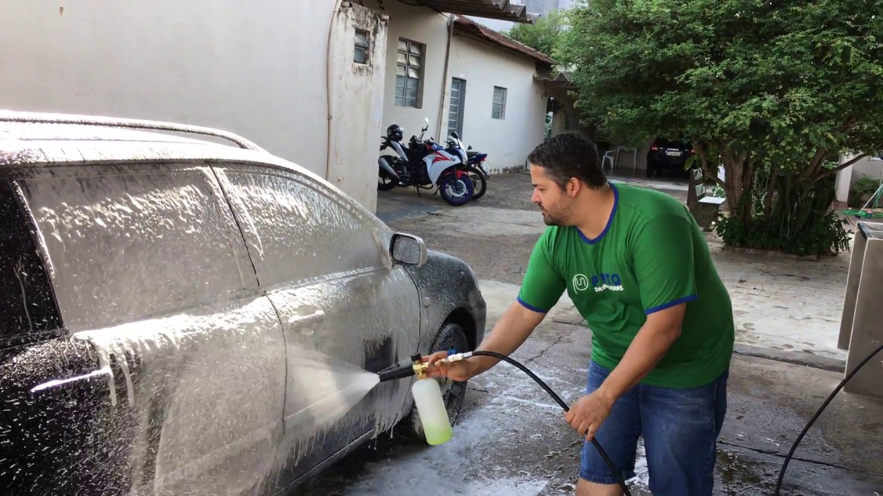 Snow Foam Canh&atilde;o de espuma com sistema engate R&aacute;pido - Ponto das Mangueiras