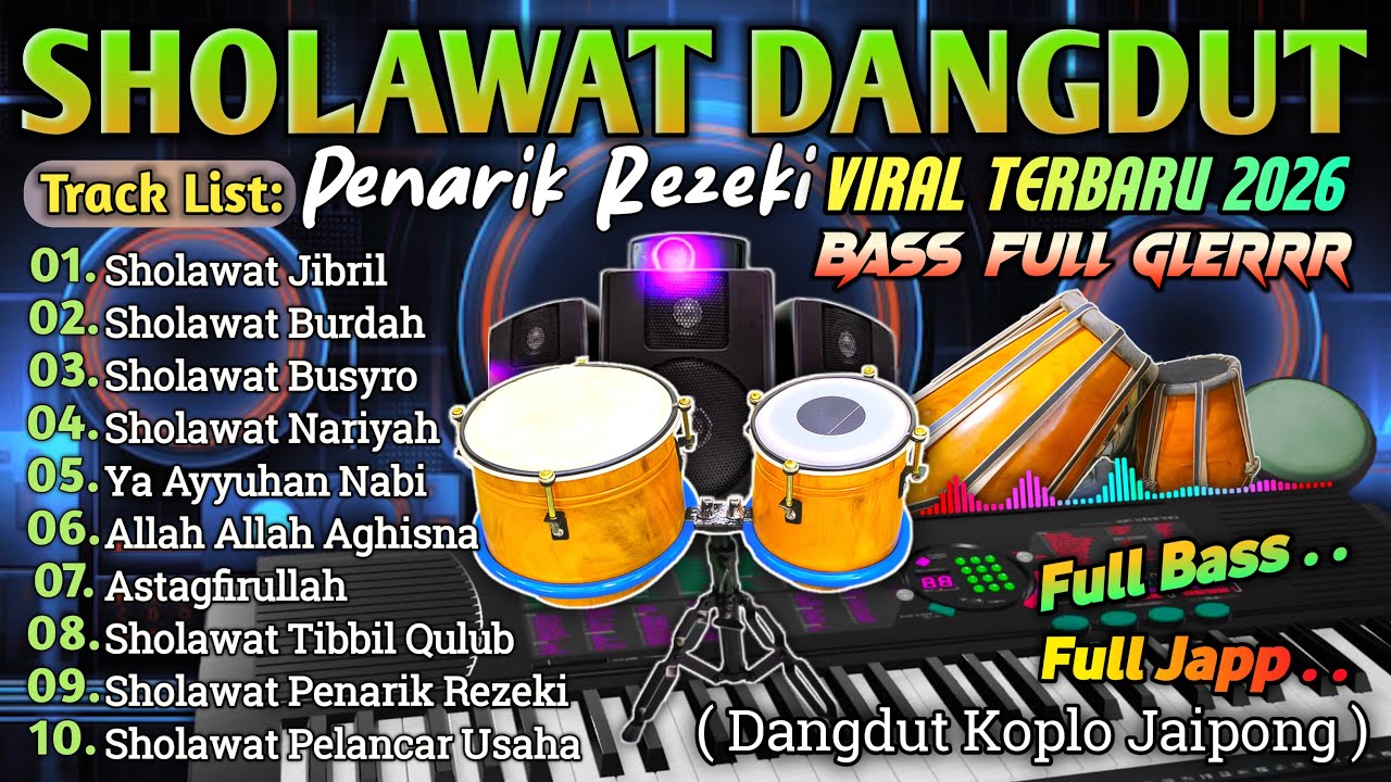 SHOLAWAT MERDU VIRAL 2026 || QASIDAH MODERN TERPOPULER BULAN RAJAB || PALING ENAK DI DENGAR