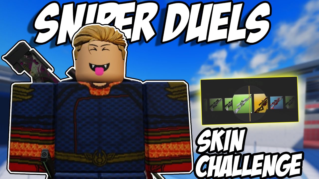 Я выполнил задание по созданию скинов в Roblox Sniper Duels.