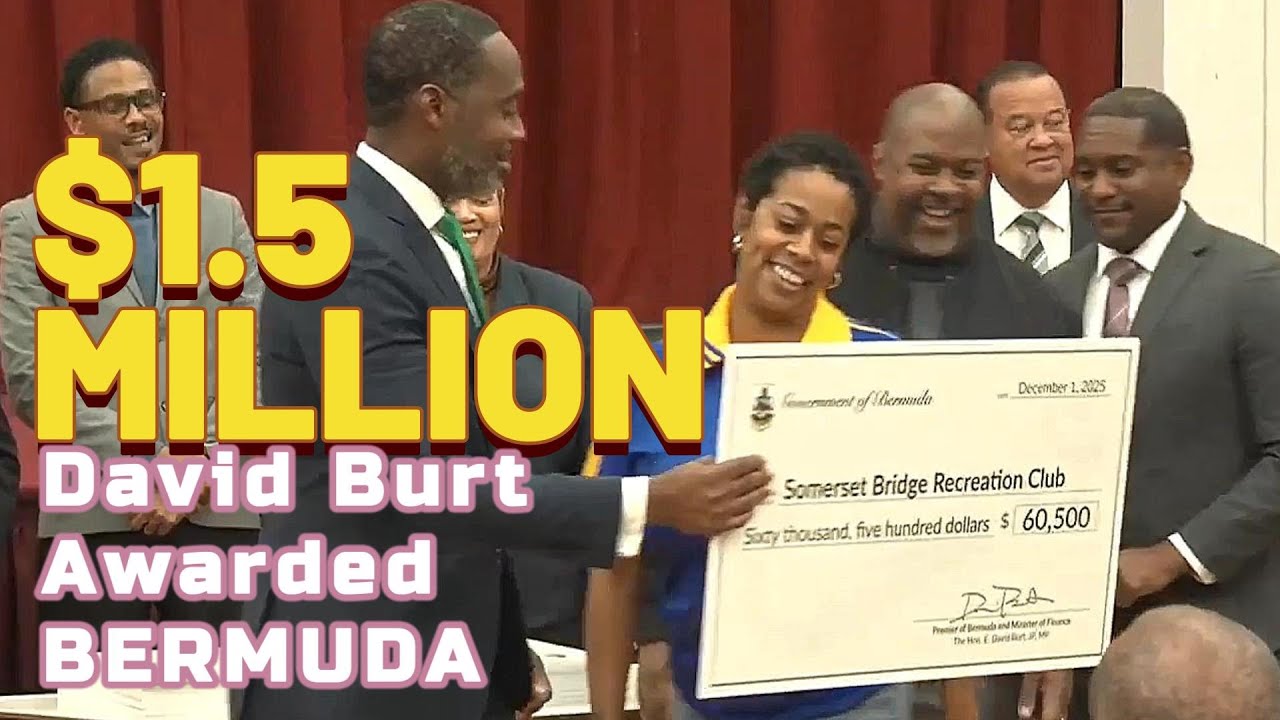 Premier David Burt awarded $1 5 Million