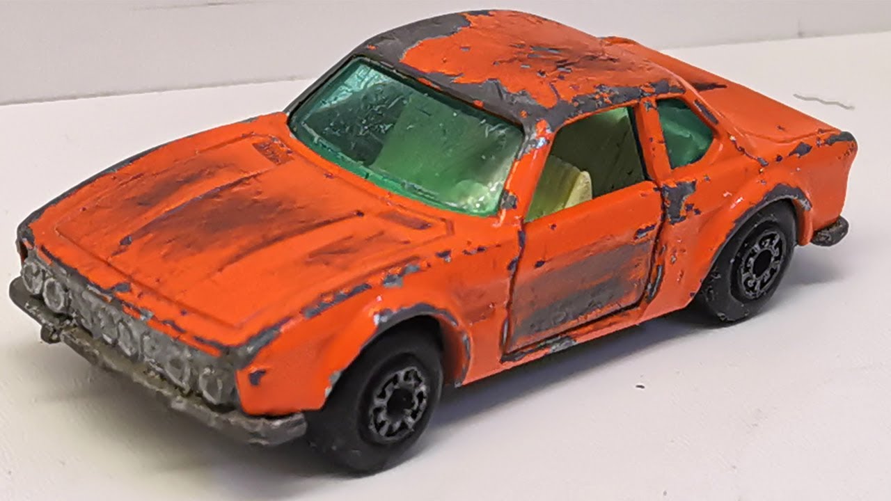 Matchbox восстановление BMW 3.0 CSL № 54. Модель игрушки литая