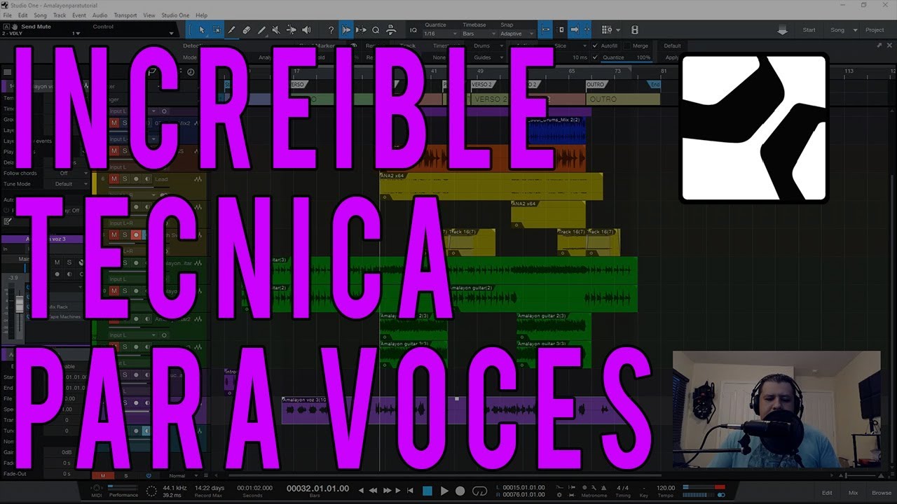 [TUTORIAL] INCREIBLE TECNICA PARA VOCES - STUDIO ONE