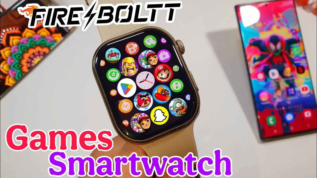 How To Download Game in Fire Boltt Smartwatch | Play Games in Fire Boltt Smartwatch | Fire Boltt